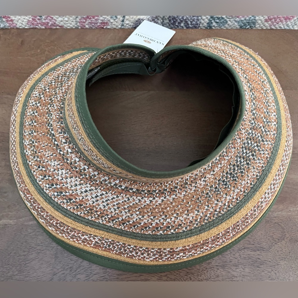 Anthropologie San Diego Hat Co. Ultrabraid Visor - Picture 6 of 14